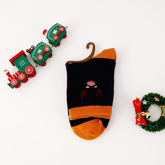 Cute Stripe Mid Calf Socks