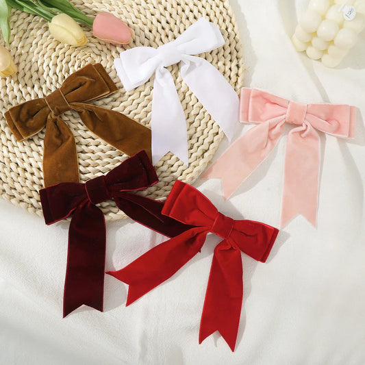 French Red Black Fashion New Year Festival Christmas Hair Accessory Accessories-L