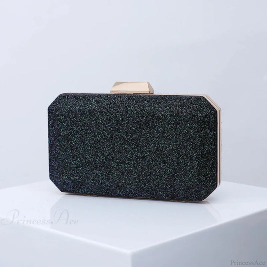 Golden Yellow Luxury PU Clutch Wristlet wristlet-250126