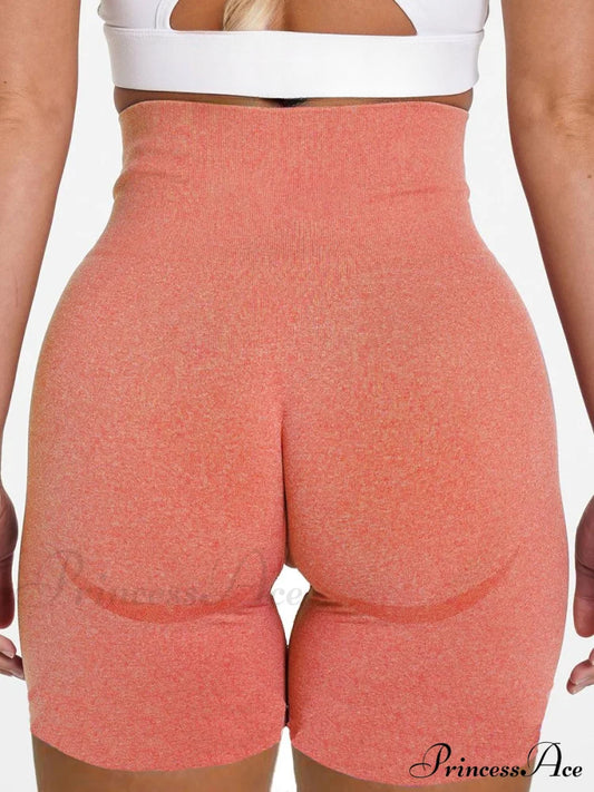 Sport Slim Shorts Seamless Leggings