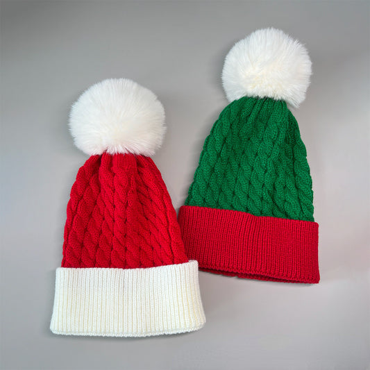Cable Knit Bell Hat