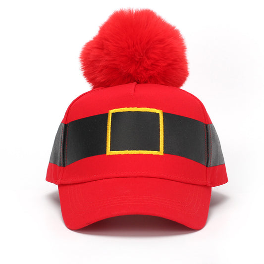 Pom Pom Baseball Hat