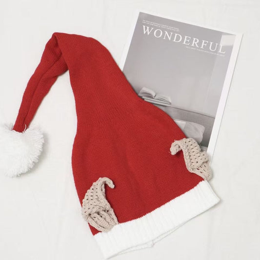 Classic Red Knit Hat