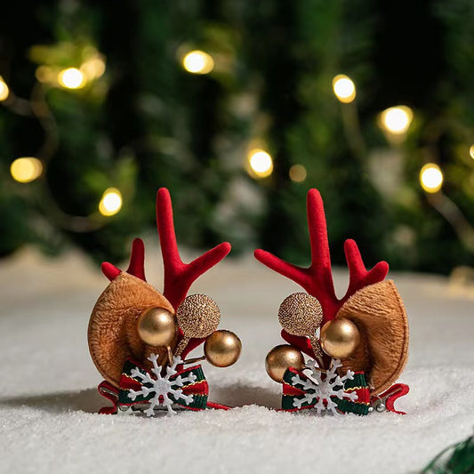 Cute Reindeer Dainty Hair Accessory