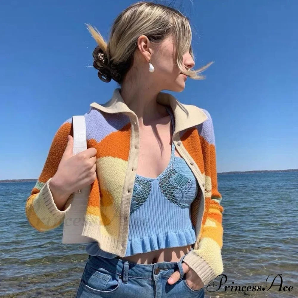 Abstract Ruched Long Sleeve V Neck Sophisticated Split Shirt Midi Dress - Pink Sweaters