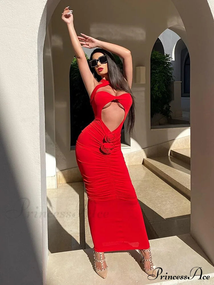 Adalaide Elegant Maxi Dress