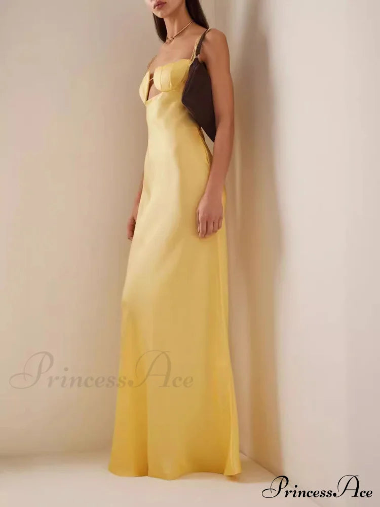 Addison Glitter Stylish Mesh Formal Dress S.o. Long Dresses