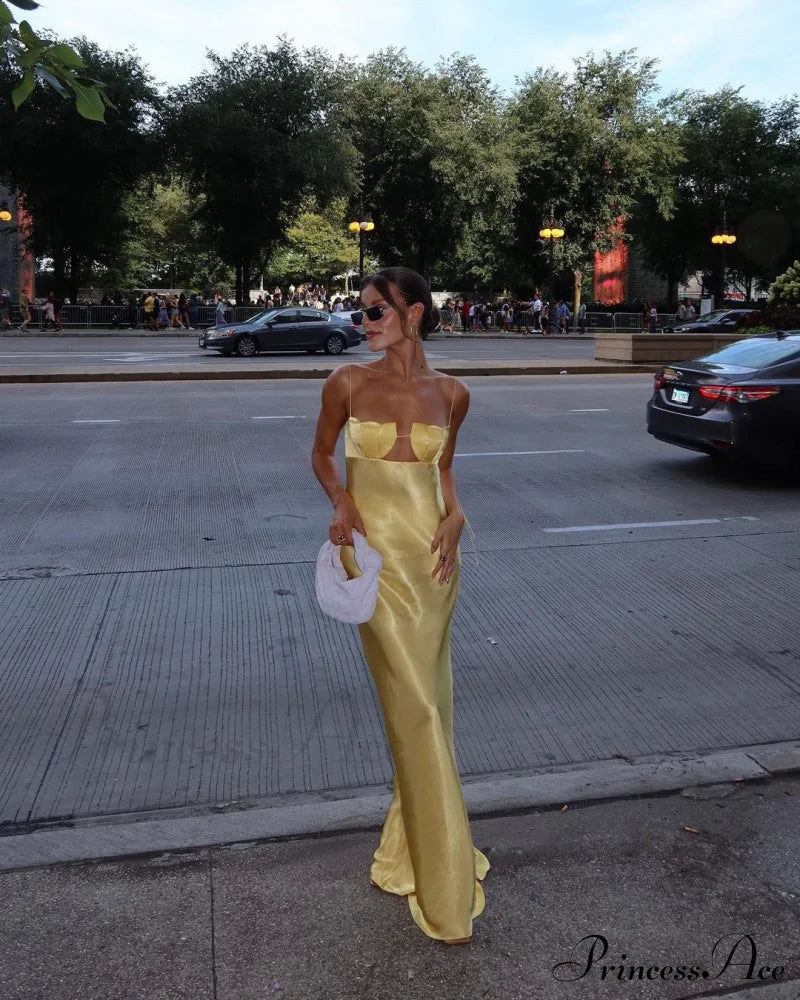 Addison Glitter Stylish Mesh Formal Dress S.o. Long Dresses