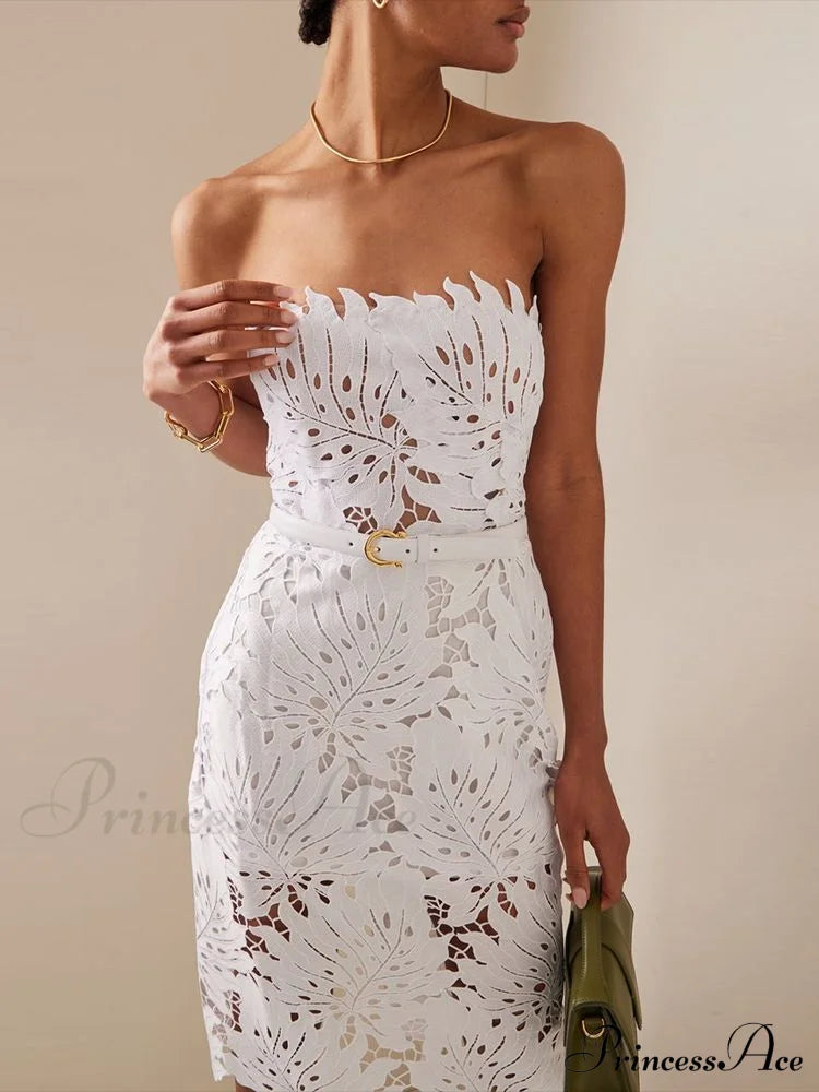 Alexa Elegant Midi Dress