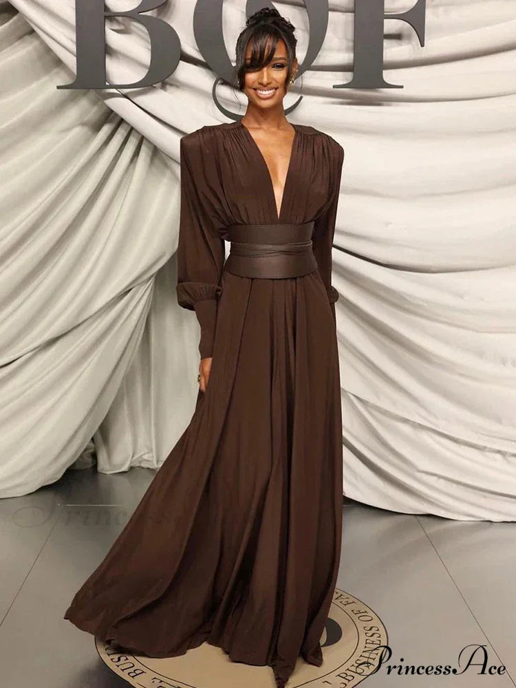 Aminari Elegant Maxi Dress