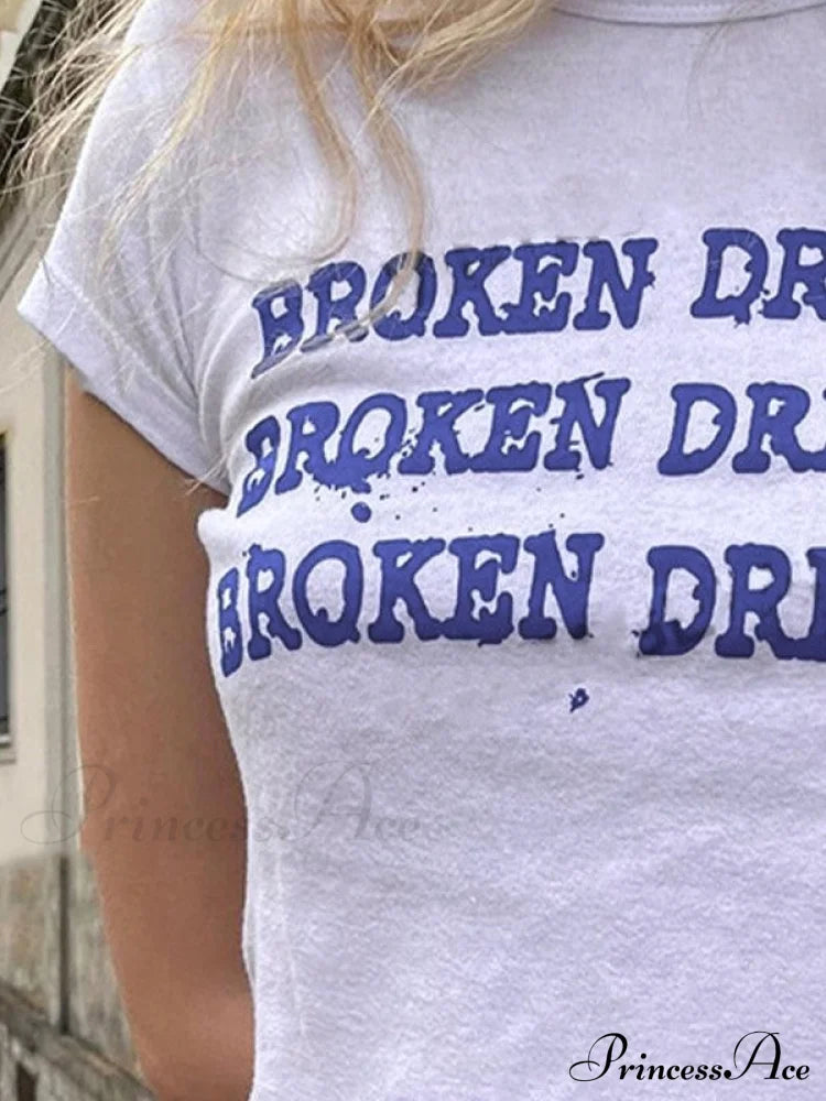 Broidered Lace Graceful Crop Blouse Short Sleeves