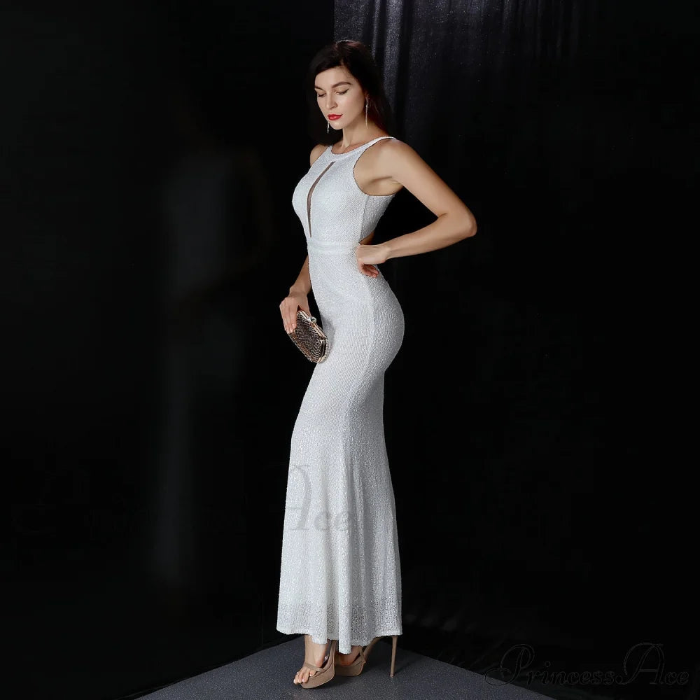 Chloe Formal Collar Charming Slim-Fit Mermaid Dress S.o. Long Dresses