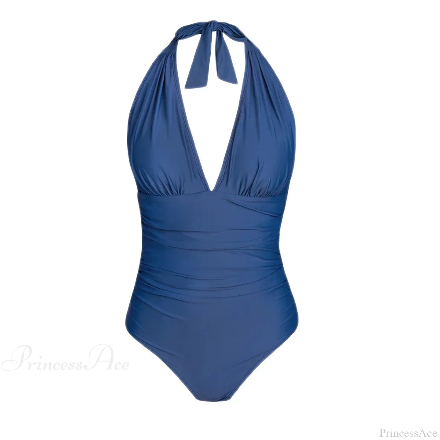 Deep V-neck Halter Backless One Piece Set color13 / XS