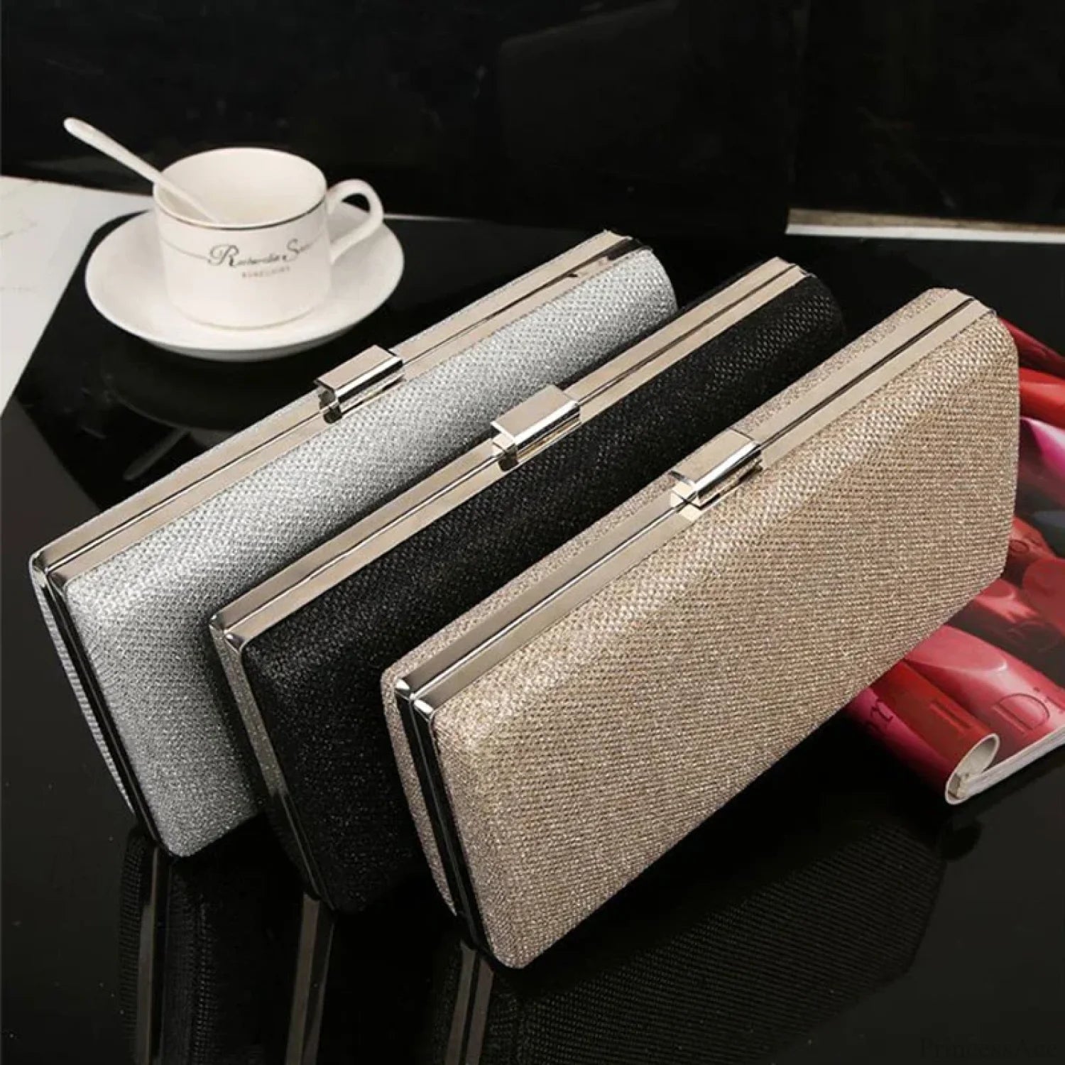 Diamond Wedding Clutch Evening Party Bag clutchbag-250126