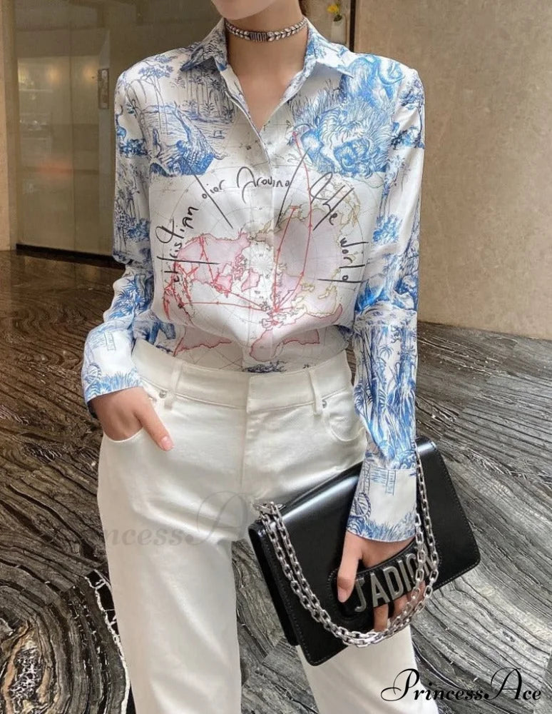 Diane Shirt Tops & Blouses