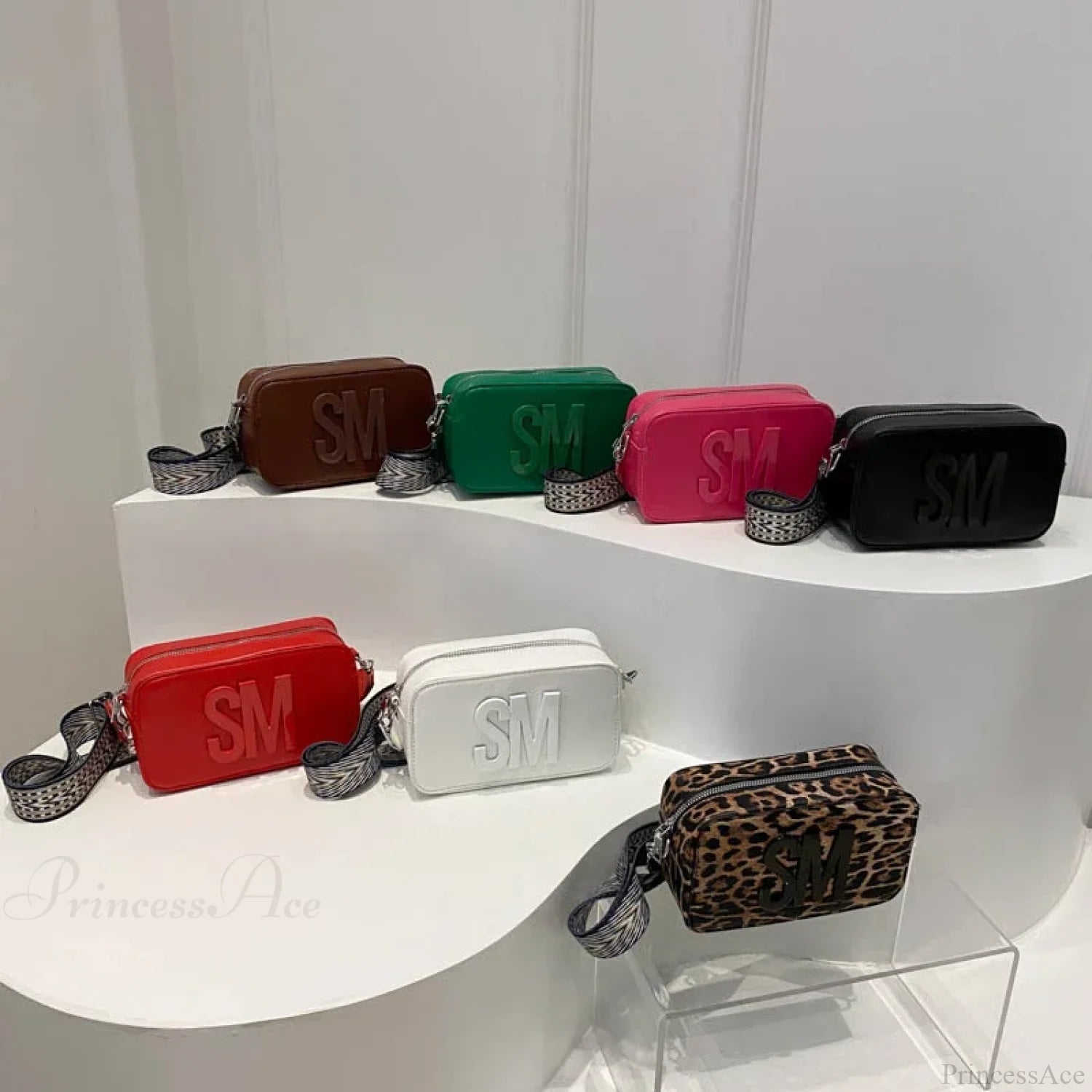 Fashion Leopard Print Letters Crossbody Bag crossbody-250126