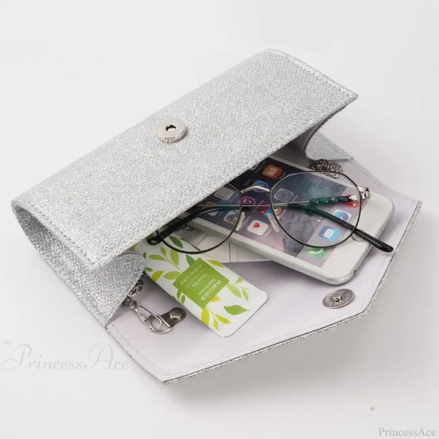 Glitter Envelope Evening Clutch Women’s Day Wedding Party Crossbody Bag clutchbag-250126