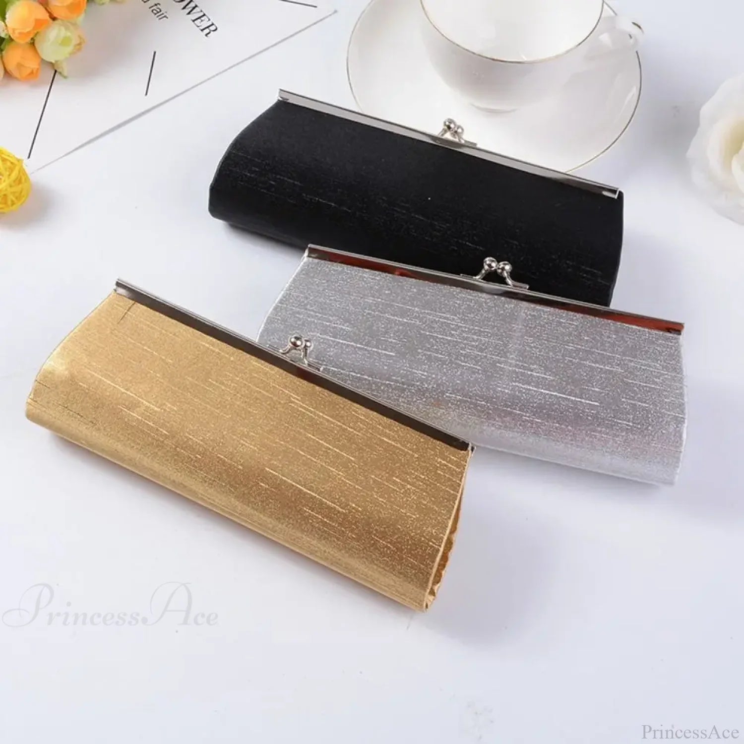 Glitter Evening Banquet Wedding Clutch Bag clutchbag-250126