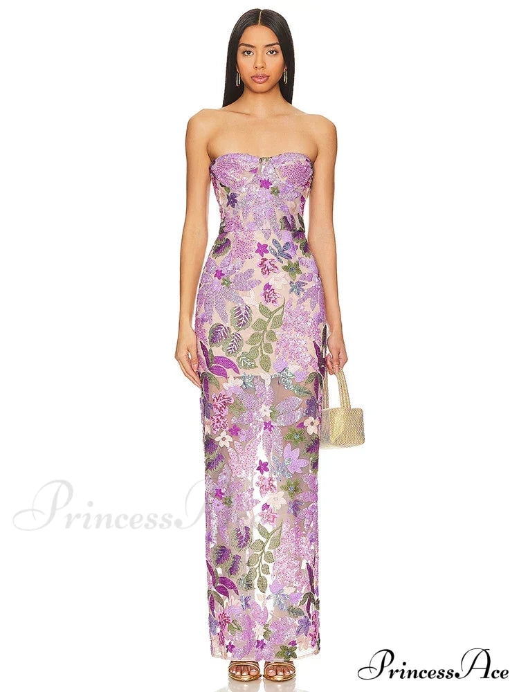 Hazel Elegant Maxi Dress