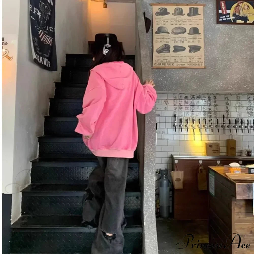 High-End Floor Length Trendy Brand Fashion Jean