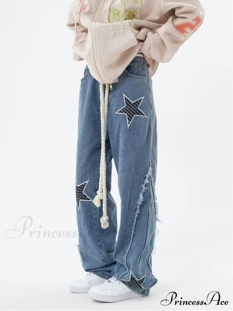High Street Trendy Slimming Micro Flared Yellow Mud Color Zippered Straight Leg Jean