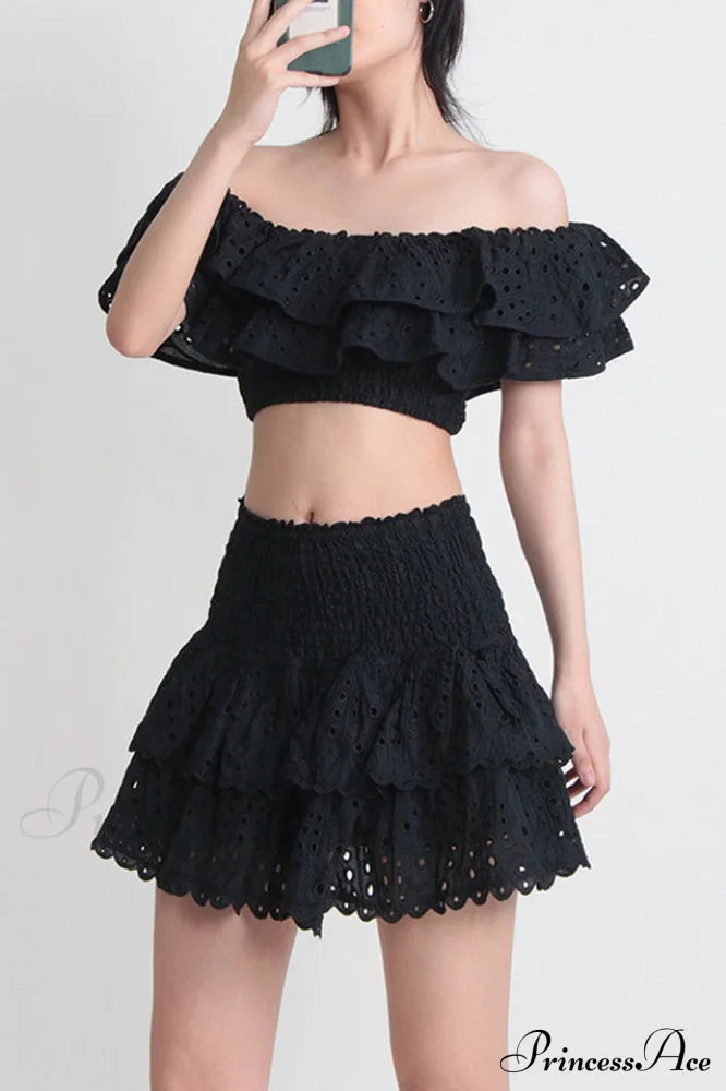 Jessica Bara Vanessa Ruffle Set | Dress In Beauty