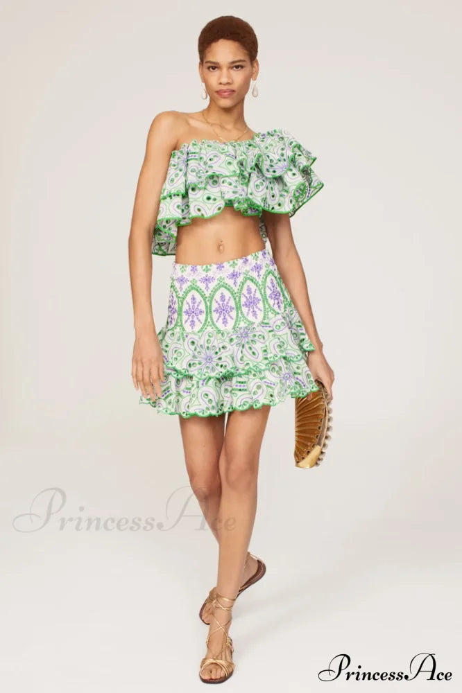 Jessica Bara Vanessa Ruffle Set | Dress In Beauty