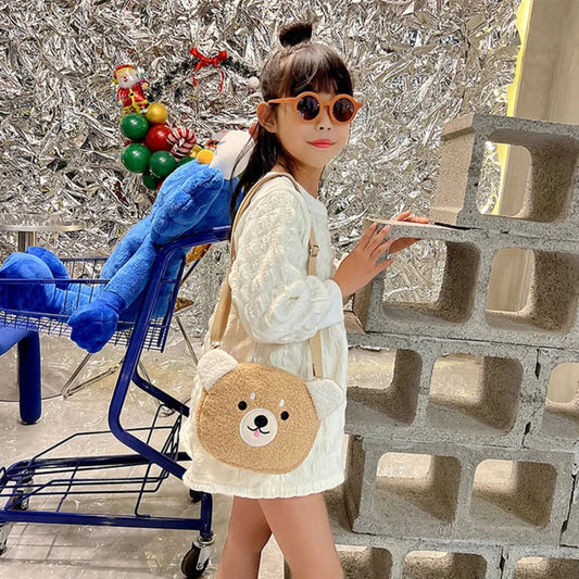 Kawaii Plush Cartoon Crossbody Bag crossbody-250126