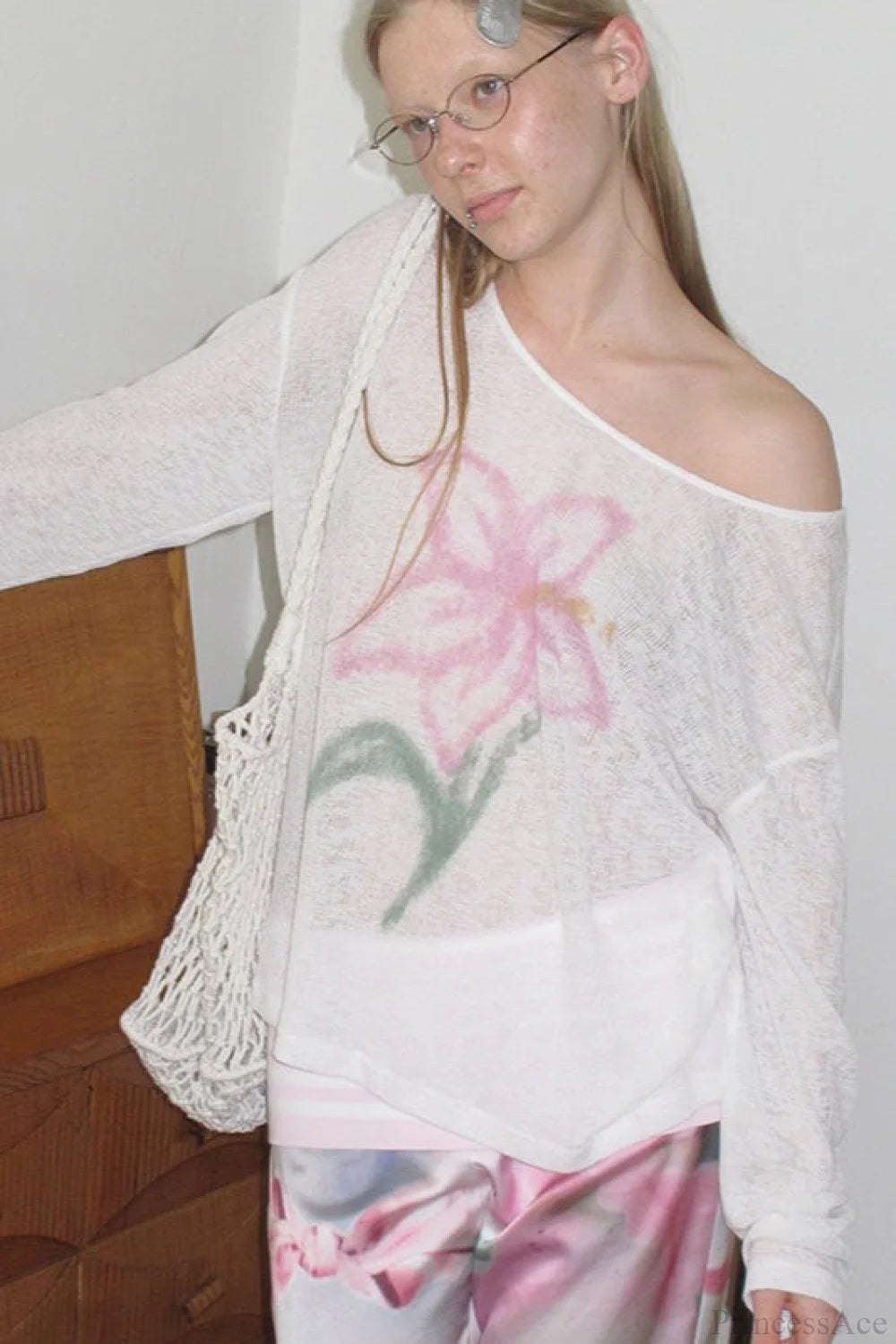 Lightweight Sun Protection Loose Casual Slouchy Blouse