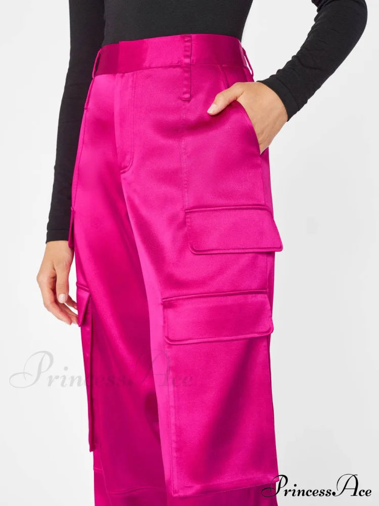 Magenta Blazer Stylish And Pants Set