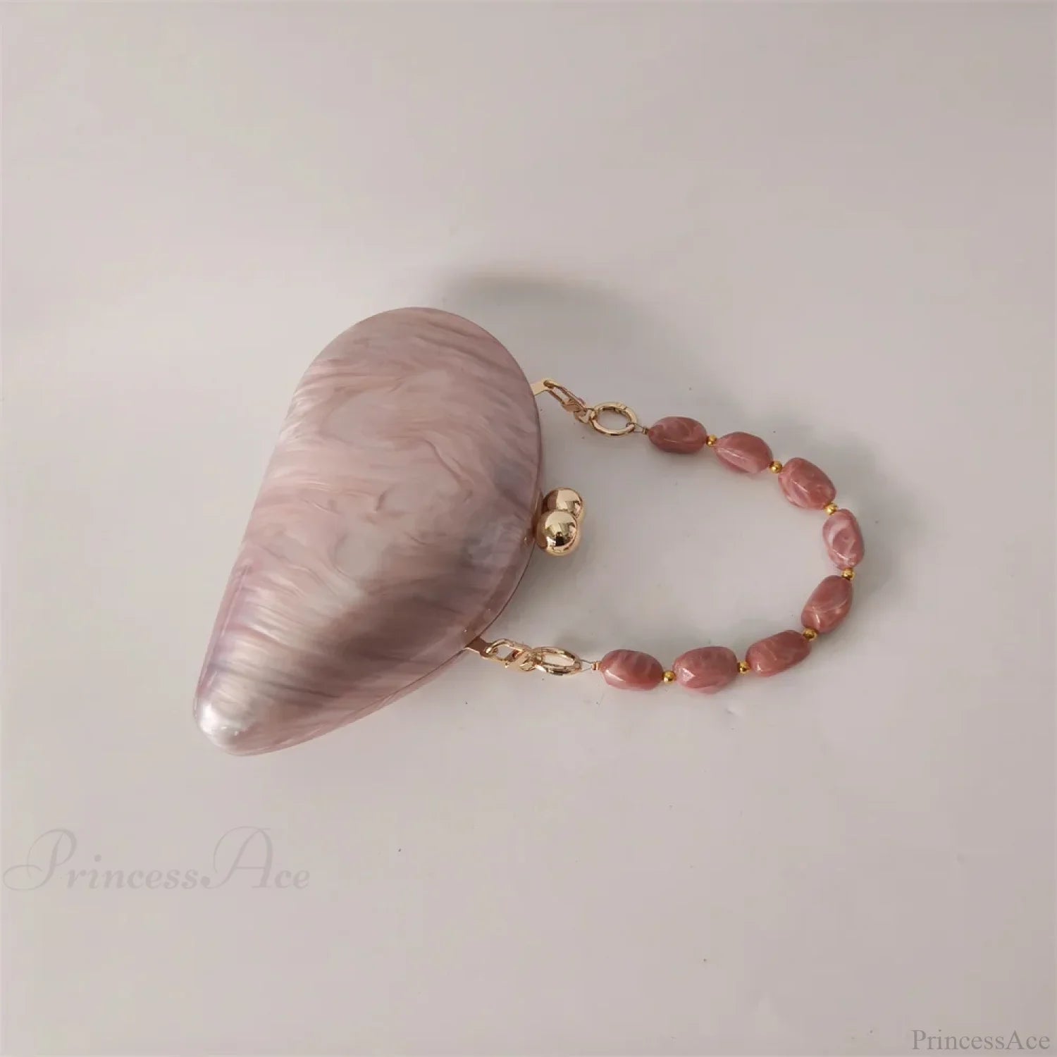 Mini Blue Light Pink Acrylic Box Evening Clutch Bag clutchbag-250126