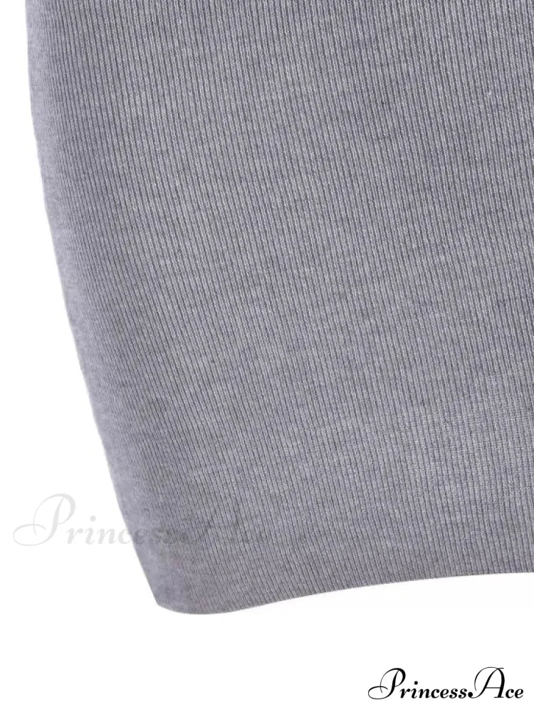 Mini Knitted Gown Fashion - Cami Dresses