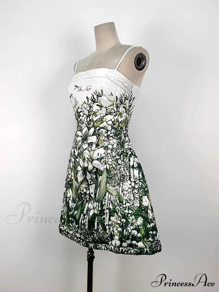 Printed Tube Stylish Mini Dress