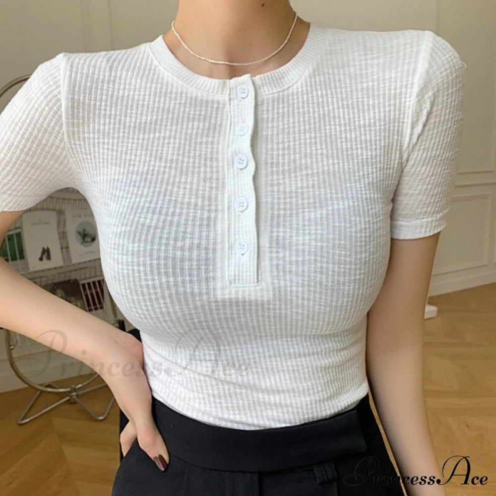 Short Sleeve Cotton Tee Shirt