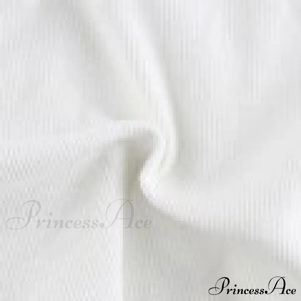 Streetwear Lace Patchwork White Tank Top