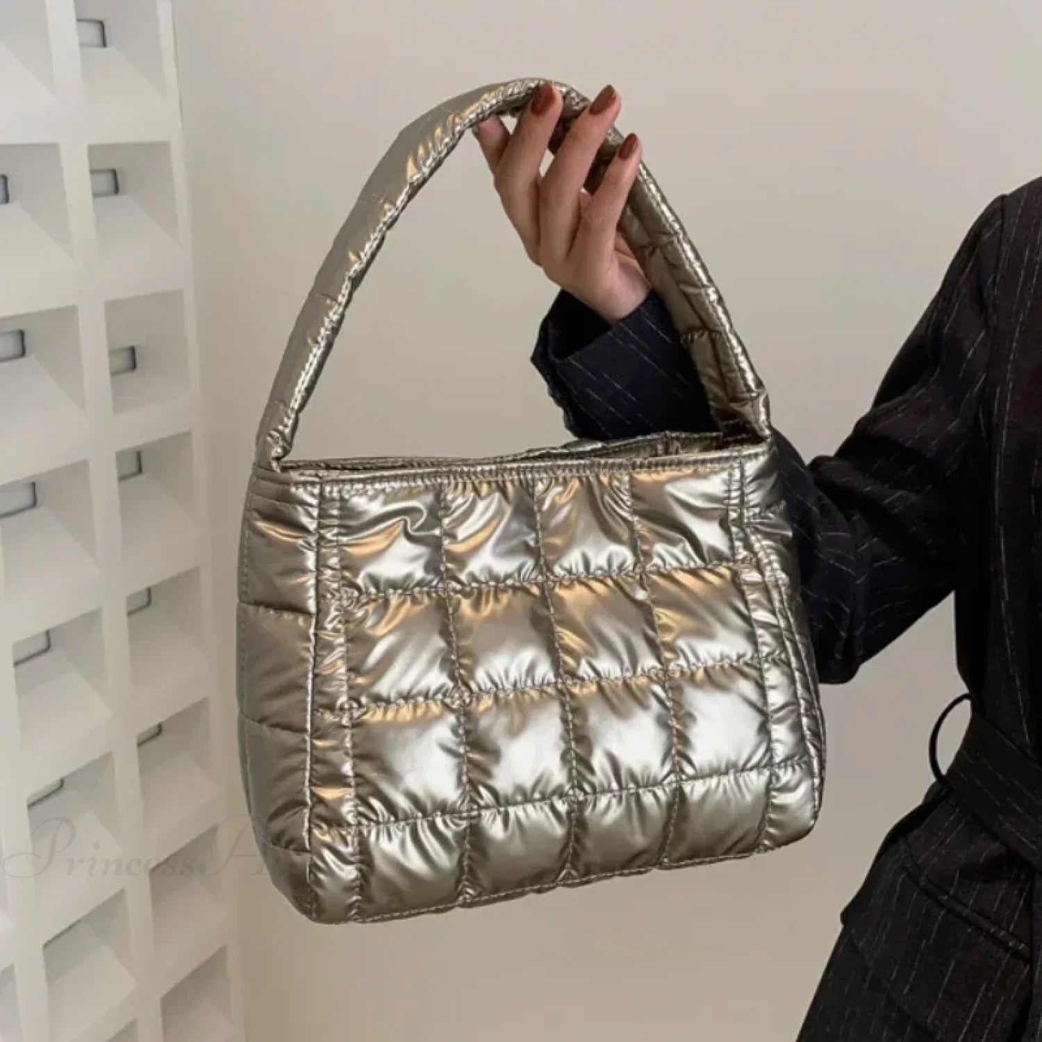 Winter Cotton Casual Tote Shoulder Handbag handbag-250126