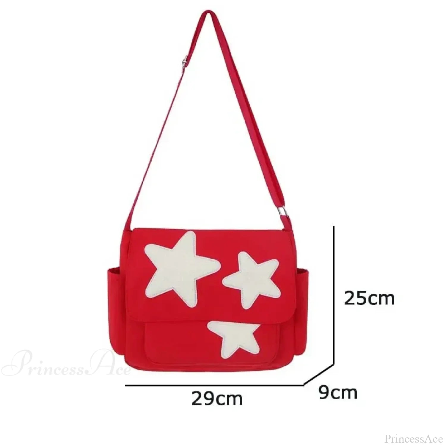 Y2K Star Pattern Crossbody Shoulder Bag shoulder-250126